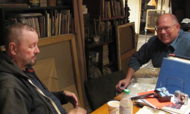 Ingo Swann and Paul H. Smith discuss remote viewing in Ingo's studio in December 2010