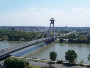 Novy Most Bridge, Bratislava, Slovakia