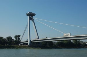 Novy Most Bridge, Bratislava, Slovakia--a different view