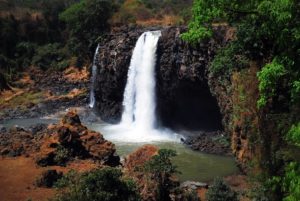 Blue Nile Falls, dry season