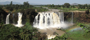 Blue Nile Falls overview