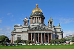 Target 411 is St. Issac's Cathedral, in St. Petersburg, Russia