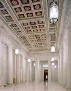 Another view of the Supreme Court interior