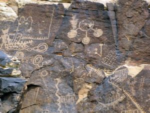 Nearby Parowan Gap hosts a dense collection of Native American rock art dating up to a thousand or more years old. The Gap is also the subject of a remote viewing-related field trip during the controlled remote viewing basic course.