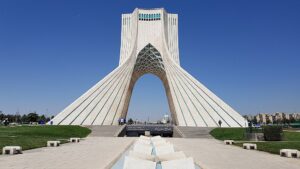 target 200809661 is the Azadi Tower in Tehran, Iran