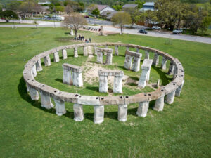 Target 210323607 is Stonehenge II This is an homage to the original Stonehenge monument and is located in the Texas Hill Country. Target 210323607 is Stonehenge II. This is an homage to the original Stonehenge monument and is located in the Texas Hill Country