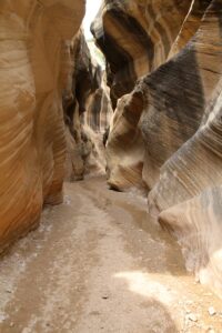 Remote Viewing Target 210518818 is the Willis Creek slot canyon iin the Grand Staircase-Escalante National Monument in Utah
