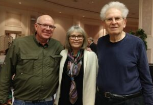 Paul H. Smith with Russell Targ and his wife Patty