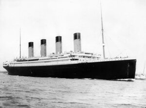 RMS Titanic on her maiden (and only) voyage